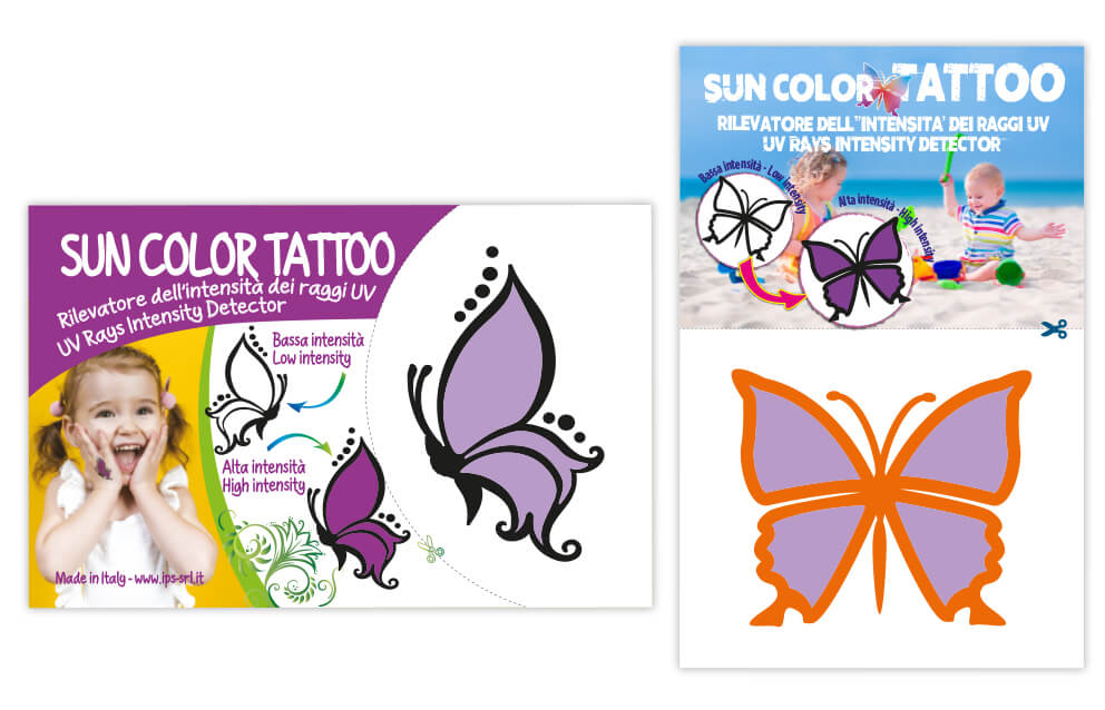 tattoo changes color under uv rays